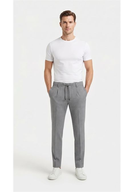 Pantalaccio Grigio con Coulisse e Pince OUTFIT | OF127P002 PL03059002